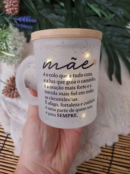 Caneca Luminária Mãe