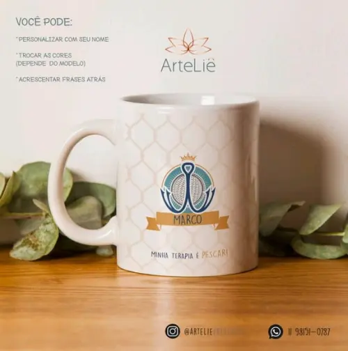 Caneca Náutica Masculino