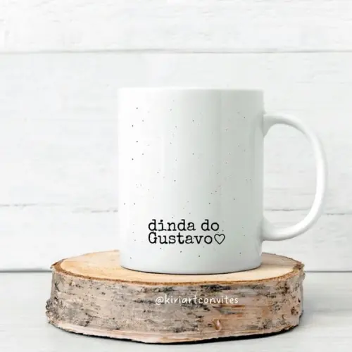 Caneca para Padrinhos de Batismo