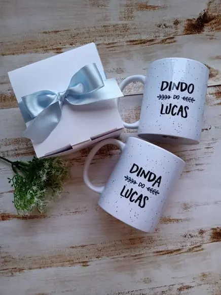 Caneca para Padrinhos de Batismo (unitário)