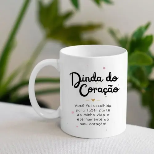 Caneca para Padrinhos do Coração (unitário)