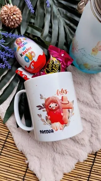 Caneca Páscoa Presente