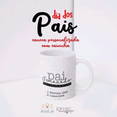 Caneca Personalizada Dia dos Pais