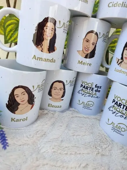 Caneca Presente Funcionários