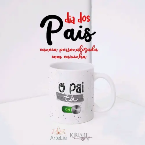 Caneca Personalizada Dia dos Pais
