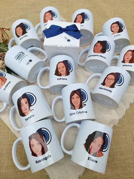 Caneca Presente Funcionários