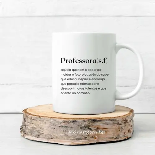 Caneca Professor Personalizada