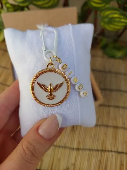 Chaveiro Espírito Santo Dinda ou Dindo