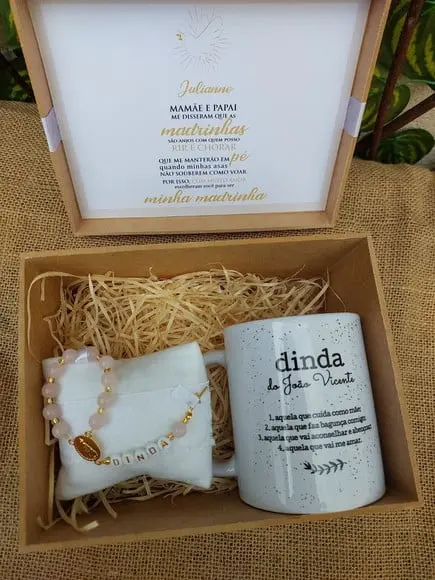 Convite Madrinha Batismo