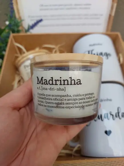Convite ou Lembrança para Padrinhos de Casamento