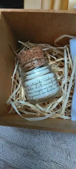 Convite para Madrinha com Terço e Vela