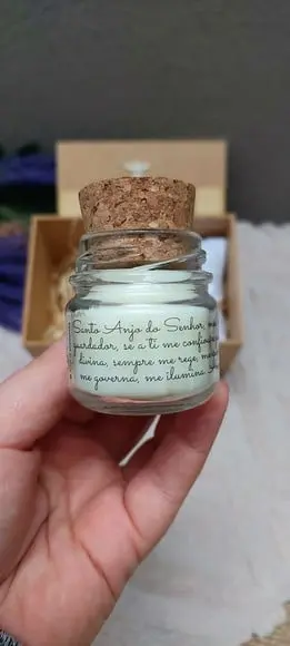 Convite para Padrinhos com Terço e Vela (dindo ou Dinda)