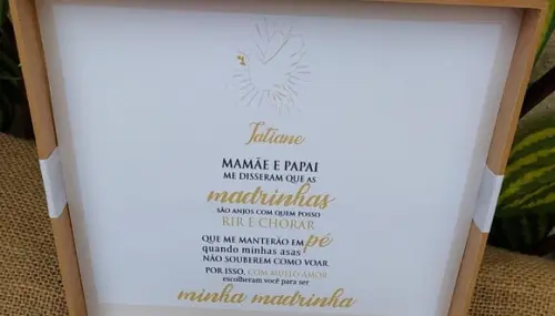 Convite para Padrinhos de Batismo
