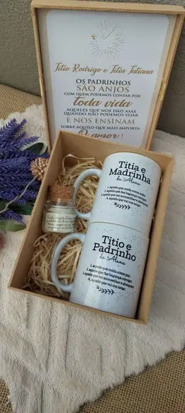 Convite para Padrinhos de Batismo