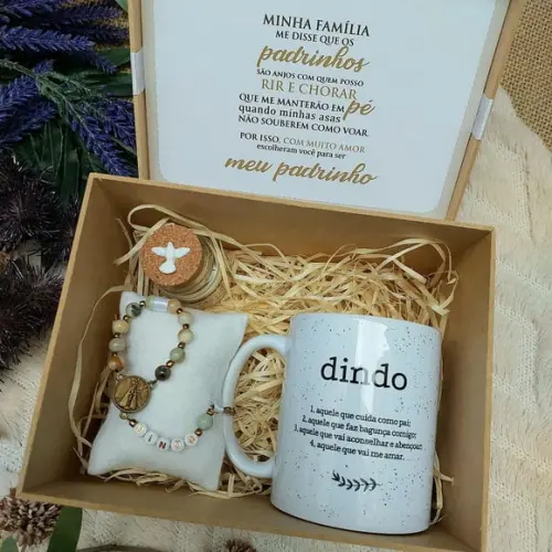 Convite para Padrinhos de Batismo (sem Personalizar))