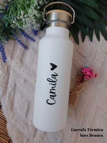 Garrafa Inox Térmica com Nome
