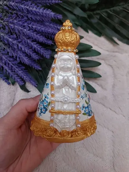 Imagem Nossa Senhora Baby Gesso