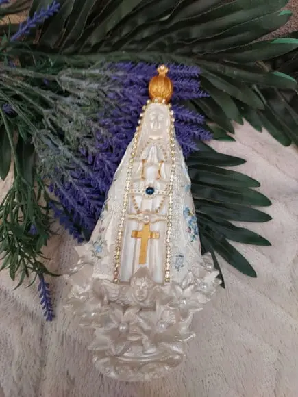 Imagem Nossa Senhora Floral Gesso