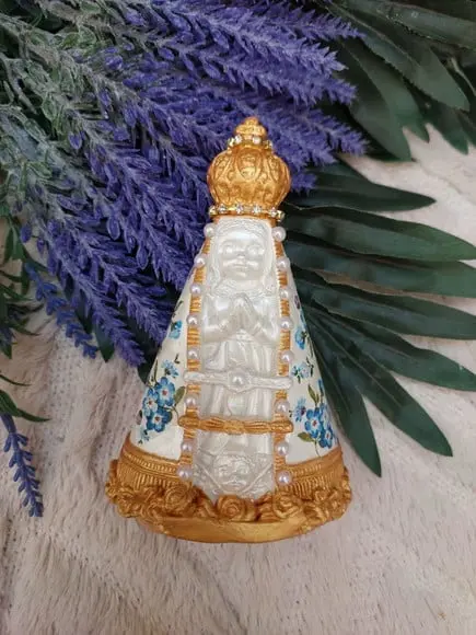 Imagem Nossa Senhora Baby Gesso