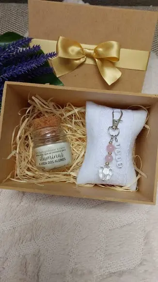 Kit Presente Dia da Mulher Personalizado com Nome | Vela Nat