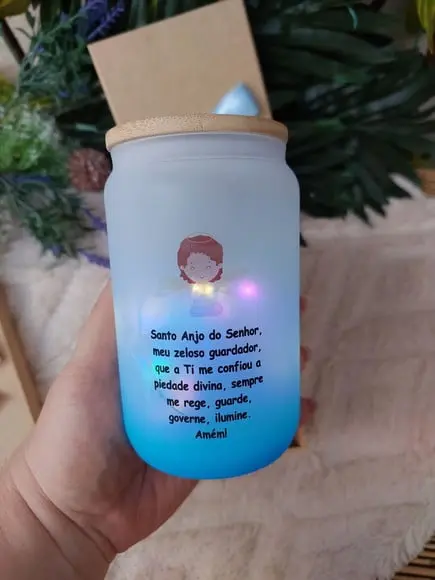 Luminária Anjo da Guarda para Afilhado(a), Filhos, Sobrinhos