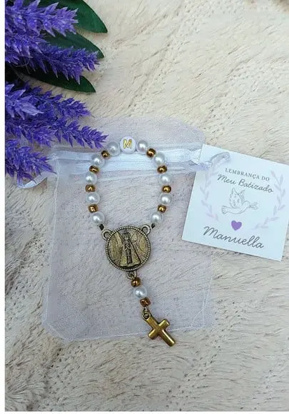 Mini Tercinhos Dezena Lembrança Batizado