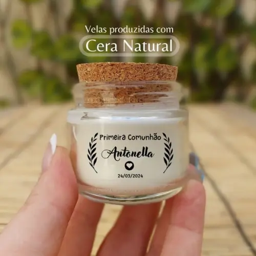 Vela 60 ml Artesanal para Eucaristia
