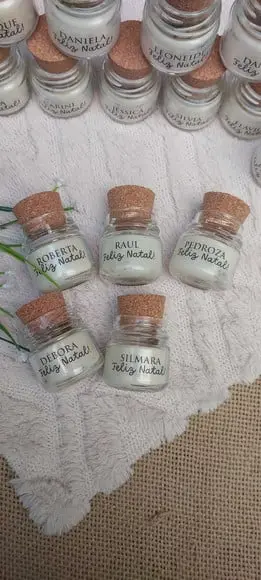 Vela Personalizada de Natal ? Um Mimo Especial e Afetivo Par