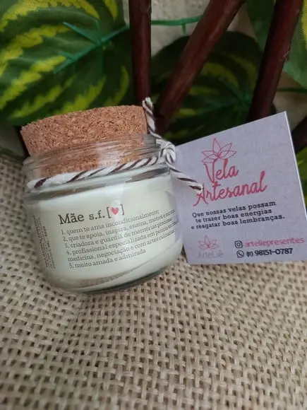 Vela Natural Terapêutica Mãe