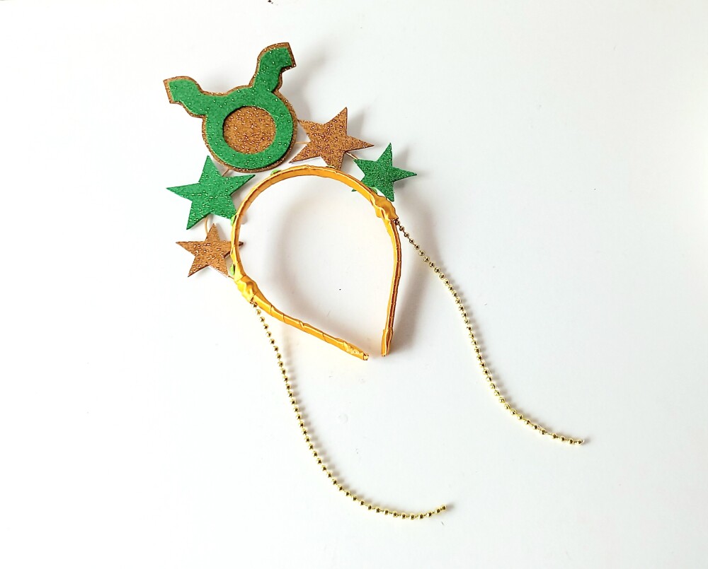 tiara signo de touro carnaval