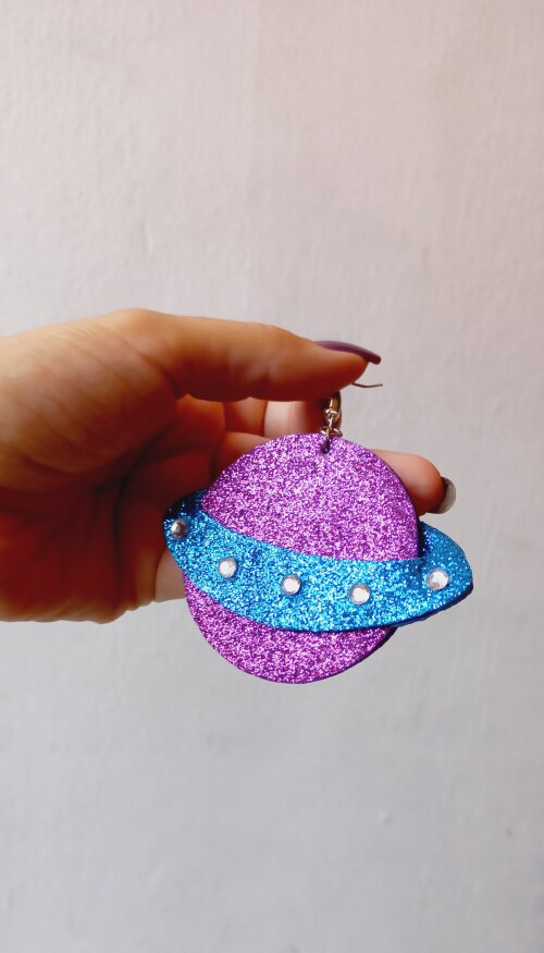 kit tiara Et + brincos carnaval