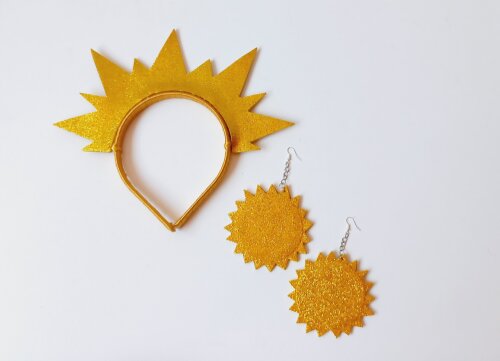 kit tiara + sol carnaval