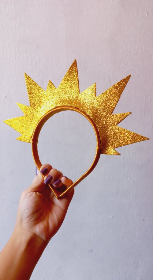 kit tiara + sol carnaval