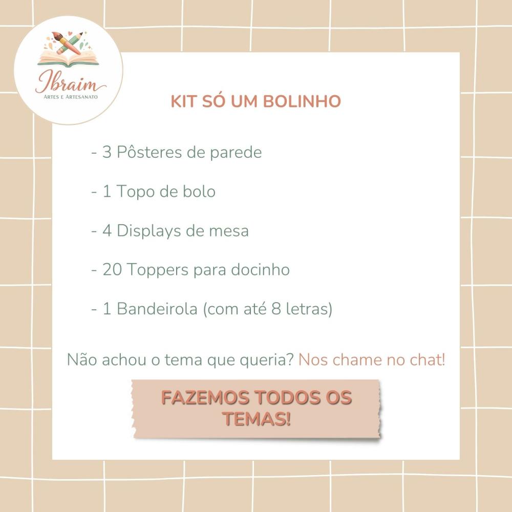 Kit Só Um Bolinho Personalizado 15 Anos Azul
