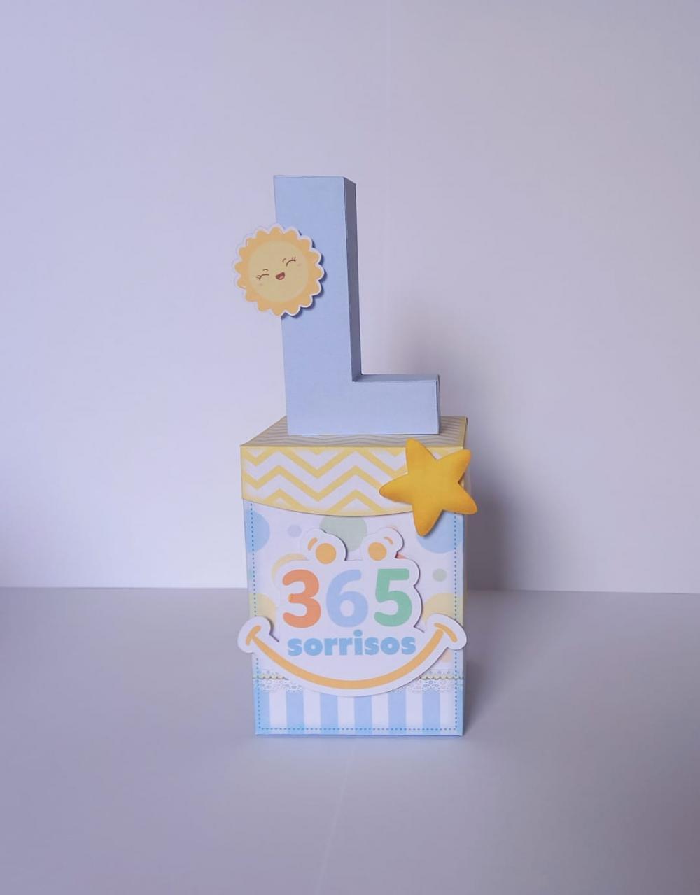 Kit Festa Lembrancinhas Personalizadas 365 Sorrisos (20 Peças)