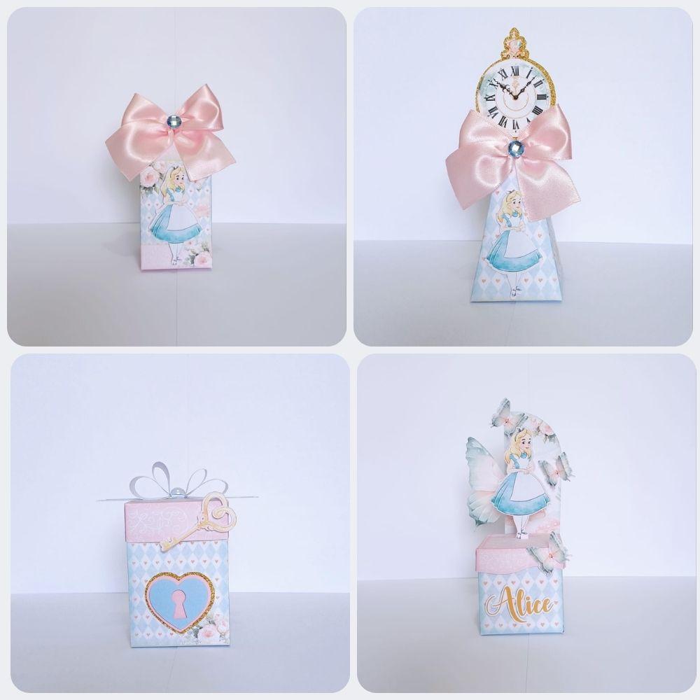 Kit Festa Lembrancinhas Personalizadas Alice (20 Peças)