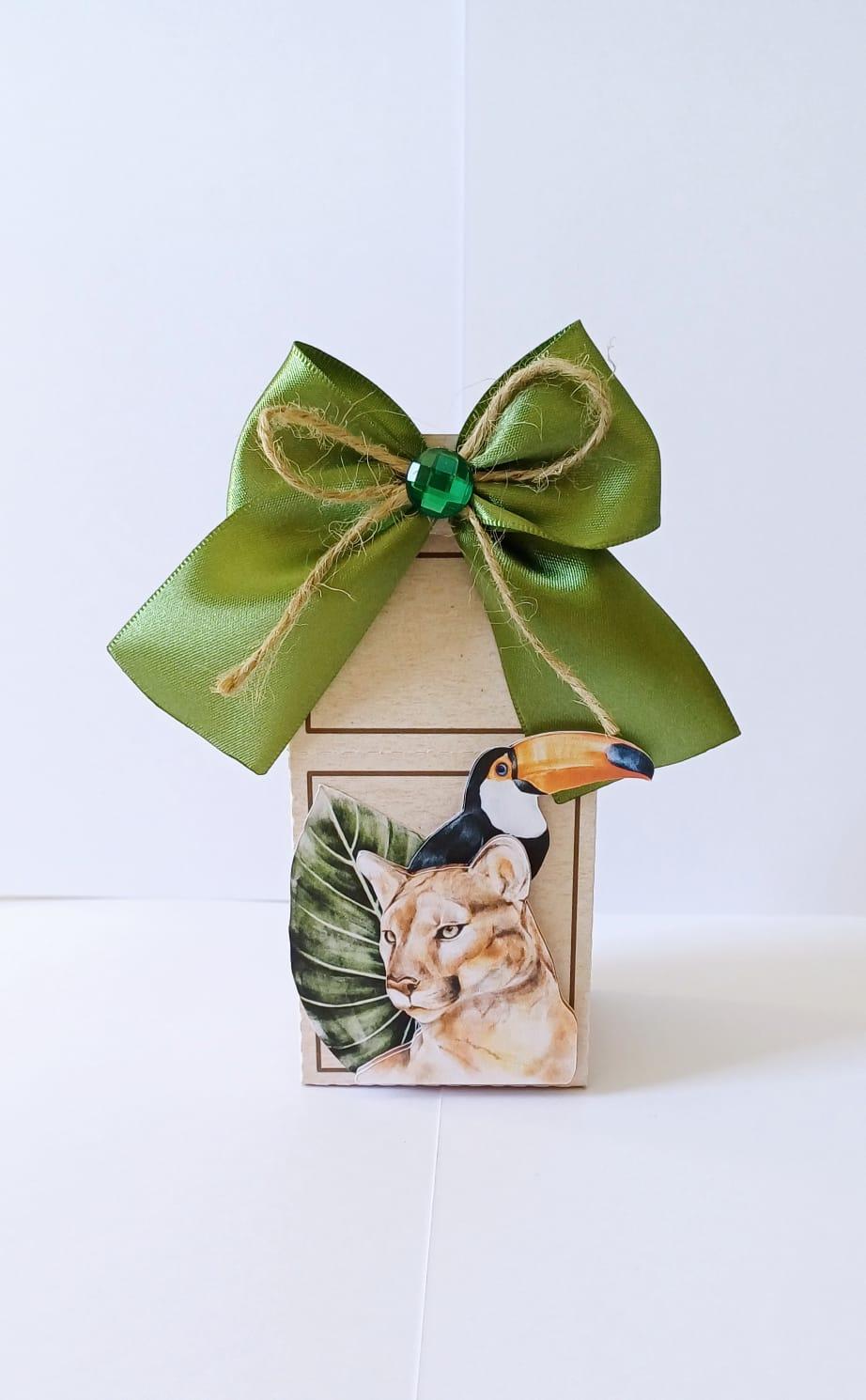 Kit Festa Lembrancinhas Personalizadas Animais da Amazônia (20 P