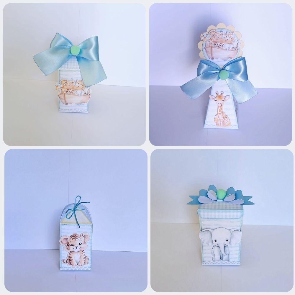 Kit Festa Lembrancinhas Personalizadas Arca de Noé (20 Peças)