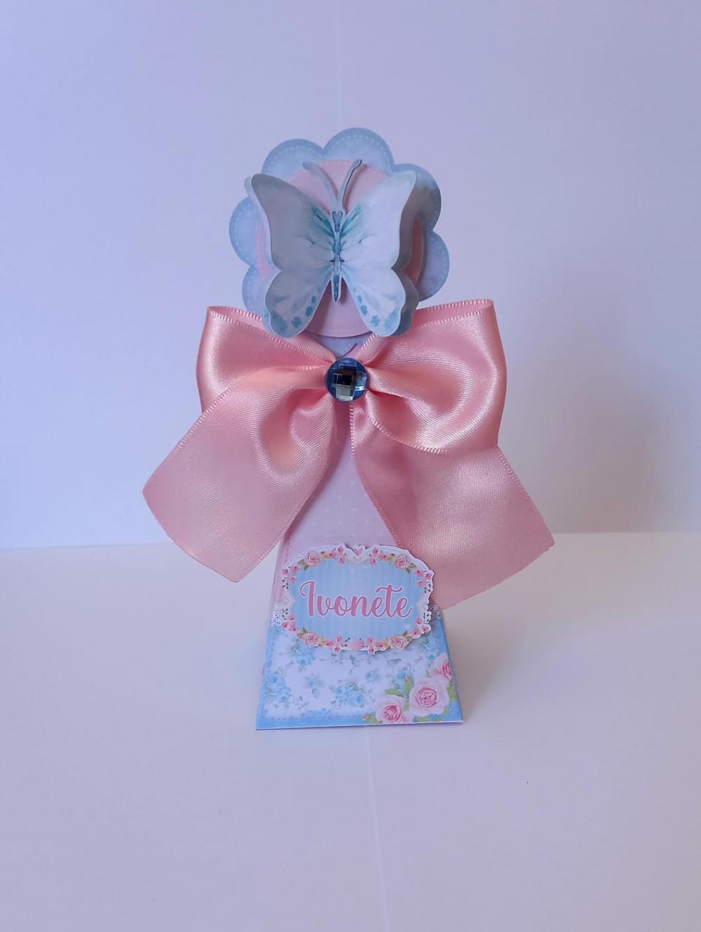 Kit Festa Lembrancinhas Personalizadas Borboletas (20 Peças)