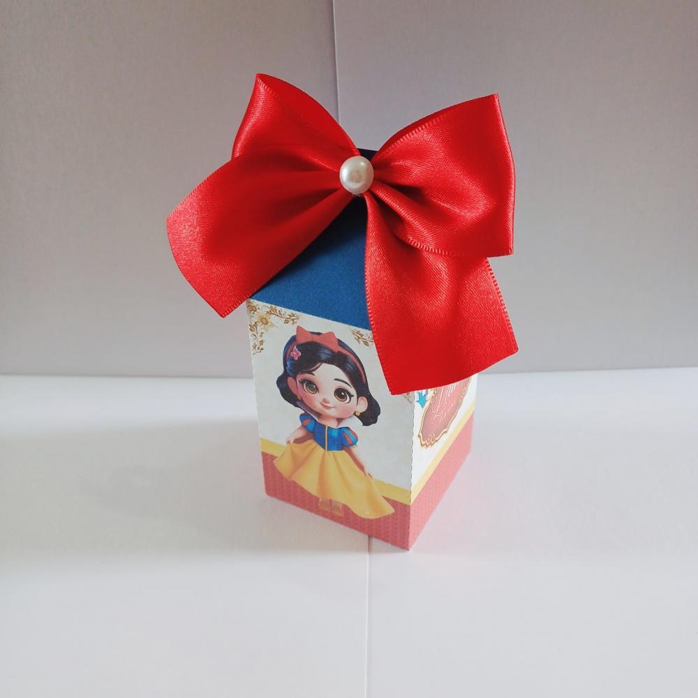 Kit Festa Lembrancinhas Personalizadas Branca de Neve (20 Peças)