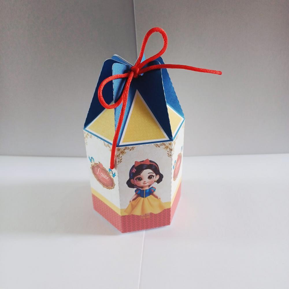 Kit Festa Lembrancinhas Personalizadas Branca de Neve (20 Peças)