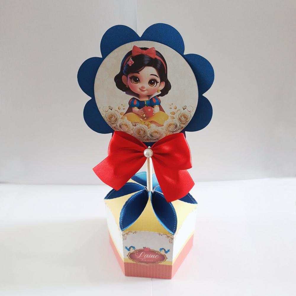 Centro de Mesa Personalizado Branca de Neve
