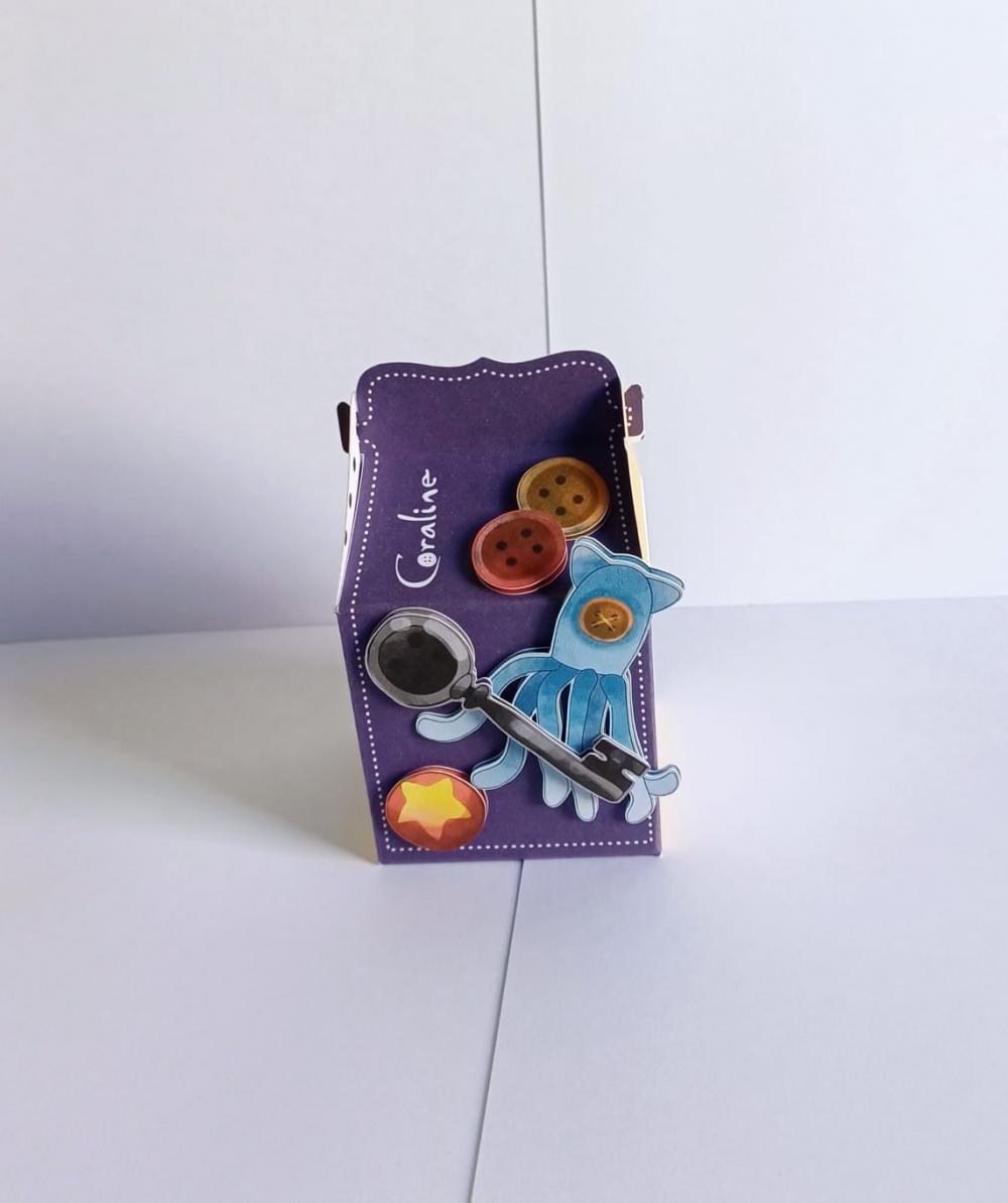 Kit Festa Lembrancinhas Personalizadas Coraline (20 Peças)
