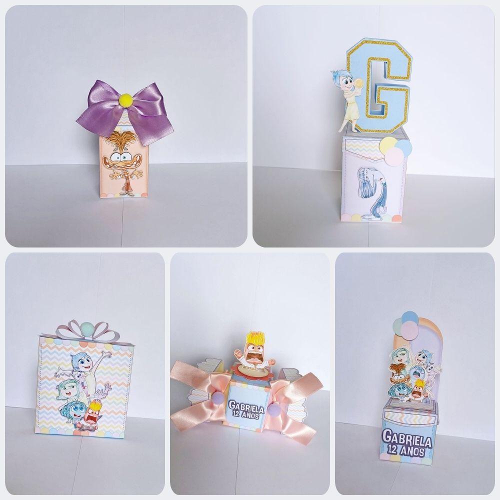 Kit Festa Lembrancinhas Personalizadas Divertidamente (20 Peças)