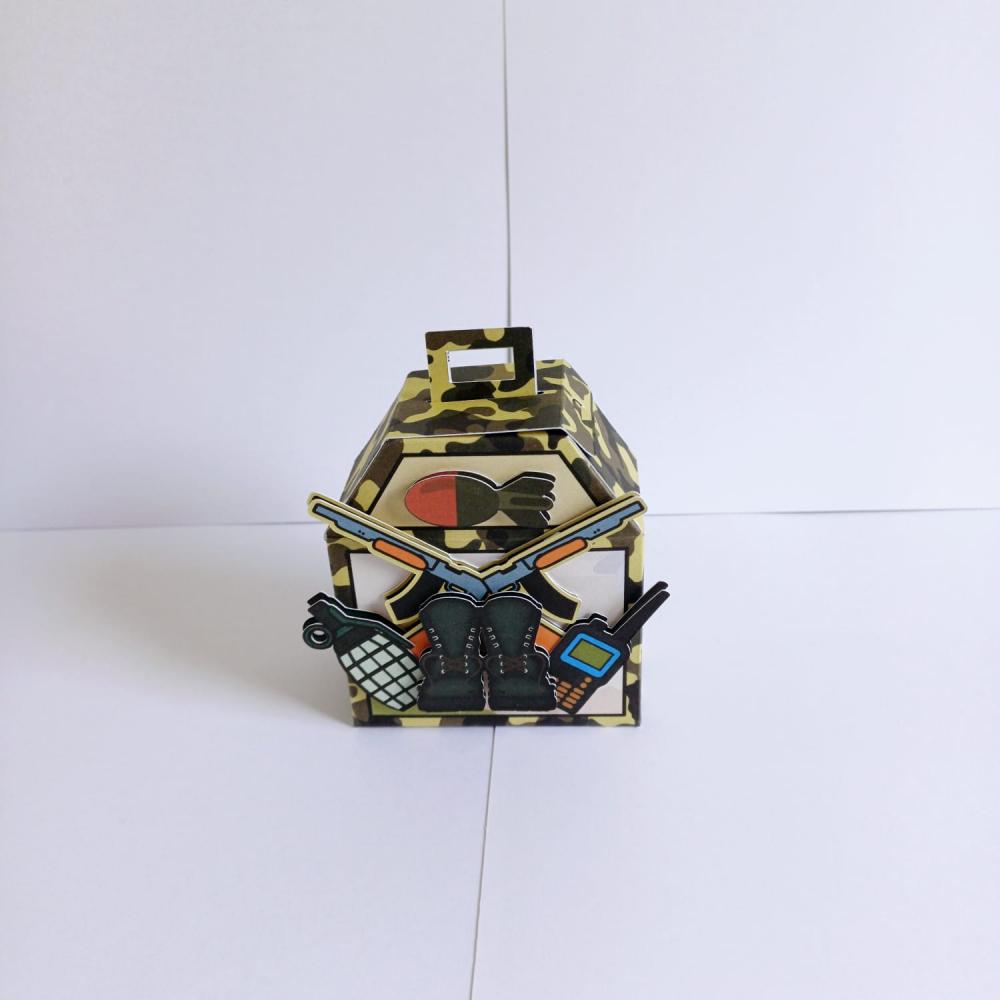 Kit Festa Lembrancinhas Personalizadas Exército (20 Peças)