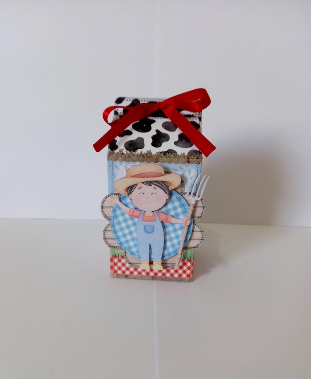Kit Festa Lembrancinhas Personalizadas Fazendinha (20 Peças)