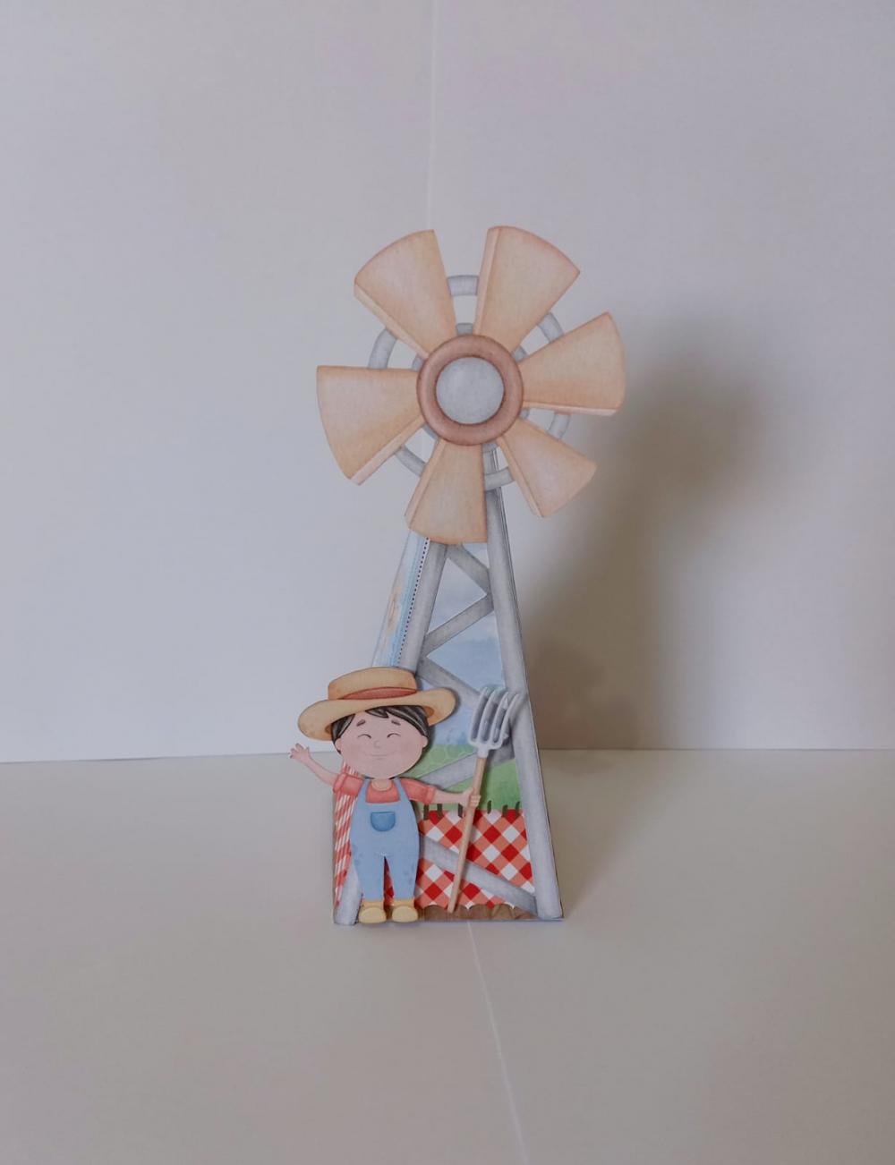 Kit Festa Lembrancinhas Personalizadas Fazendinha (20 Peças)
