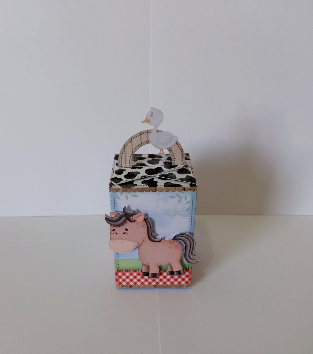 Kit Festa Lembrancinhas Personalizadas Fazendinha (20 Peças)