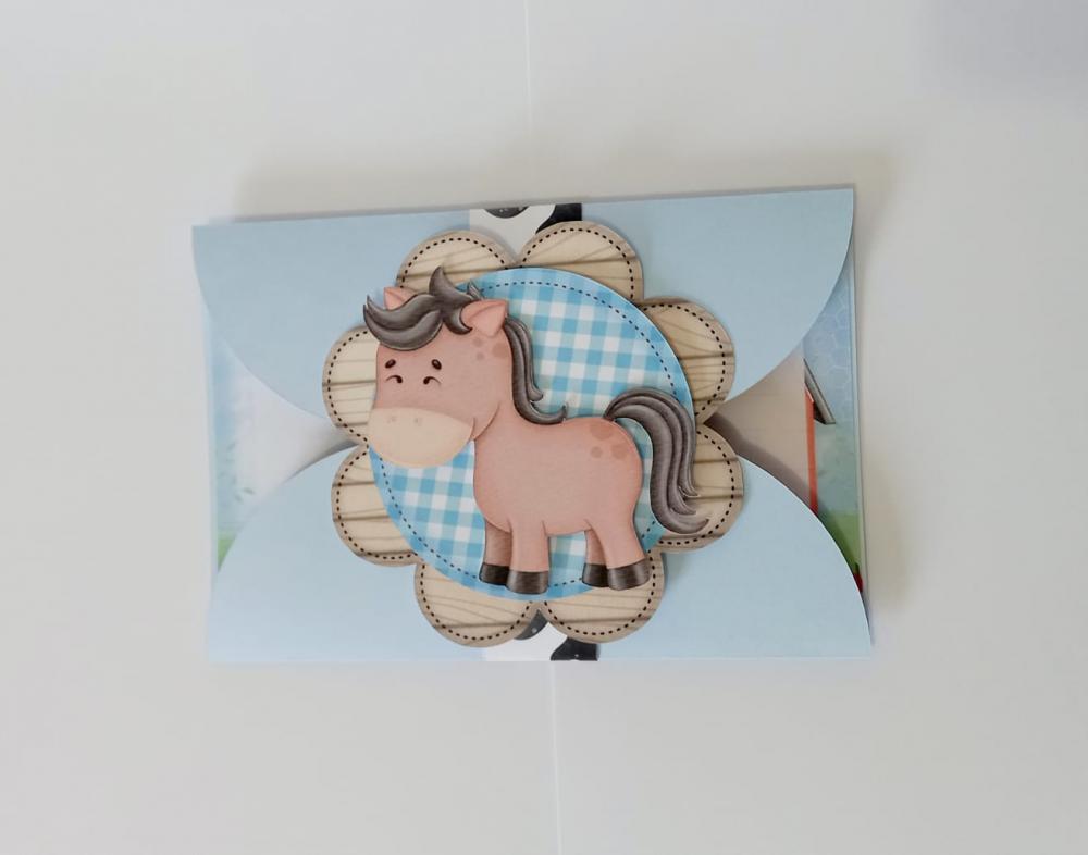 Convite Personalizado Fazendinha