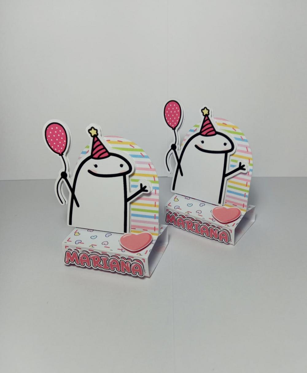 Porta Bis Personalizado Flork Menina